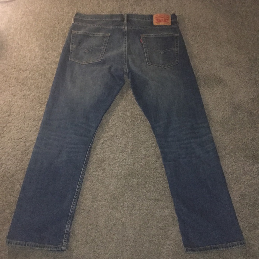 Levis jeans slim straight blue 513 W34 L30